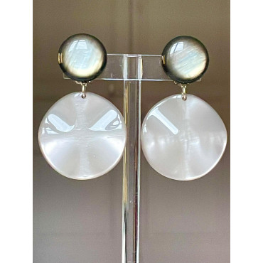 VENUS S gris irisé - Francine BRAMLI Paris