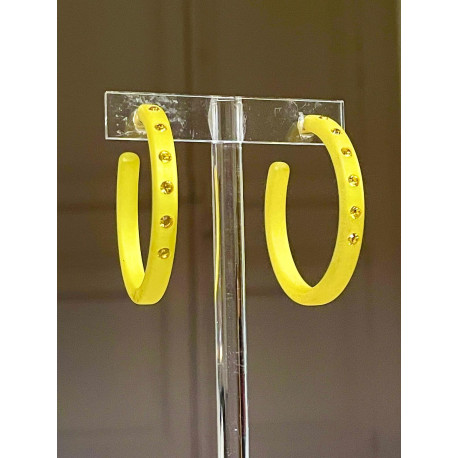 Créoles RIO L Jaune - Francine BRAMLI Paris