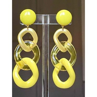 KEREN Maillons jaunes - Francine BRAMLI Paris