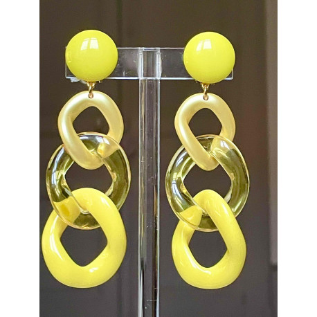 KEREN Maillons jaunes - Francine BRAMLI Paris