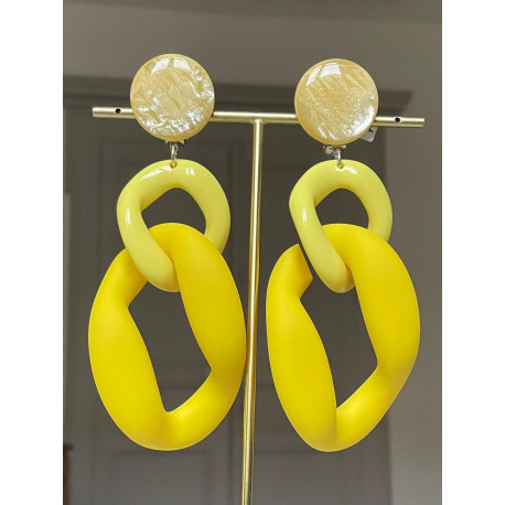 KEREN GM Maillons jaunes - Francine BRAMLI Paris