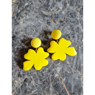 TREFLE Jaune - Francine BRAMLI Paris