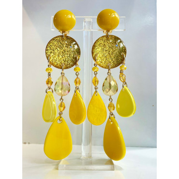 FLORETTE jaune - Francine BRAMLI Paris