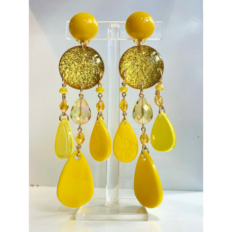 FLORETTE jaune - Francine BRAMLI Paris