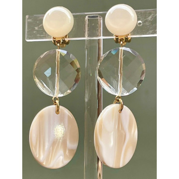 TILLI 2 Ivoire marbré - Francine BRAMLI Paris