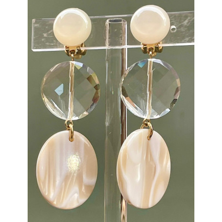 TILLI 2 Ivoire marbré - Francine BRAMLI Paris