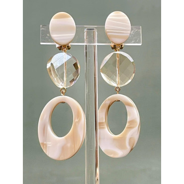 TILLI 4 Ivoire marbré - Francine BRAMLI Paris