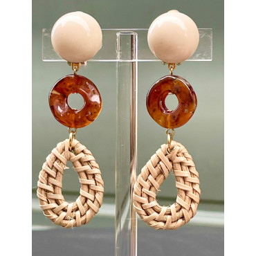 PLAYA Raphia naturel Goutte - Francine BRAMLI Paris