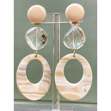 TILLI 7 Ivoire marbré - Francine BRAMLI Paris