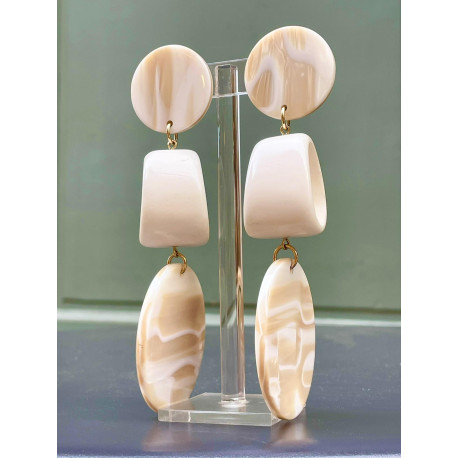 ECUME Ivoire marbré - Francine BRAMLI Paris