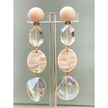 TILLI 8 Ivoire marbré - Francine BRAMLI Paris