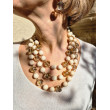 Collier REGIS Ivoire 3 rangs - Francine BRAMLI Paris