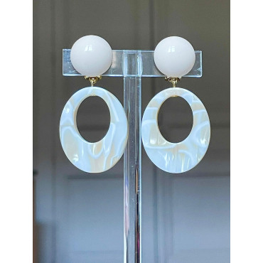 IDA ivoire marbré - Francine BRAMLI Paris