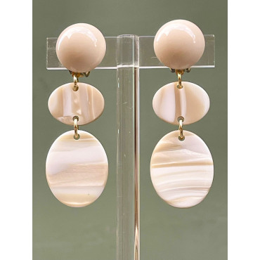 LEANA Ivoire marbré - Francine BRAMLI Paris