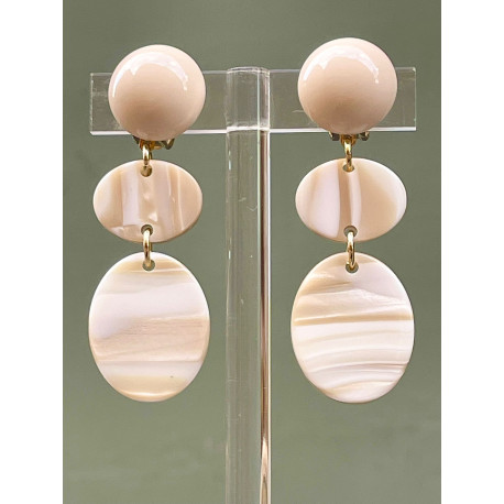 LEANA Ivoire marbré - Francine BRAMLI Paris