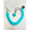 CHARLY Maillons Turquoise Charms turquoise - Francine BRAMLI Paris