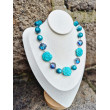 Collier TUDY turquoise - Francine BRAMLI Paris