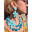 Collier KOPSIA bleu - Francine BRAMLI Paris