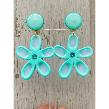 KOPSIA fleur bleue - Francine BRAMLI Paris