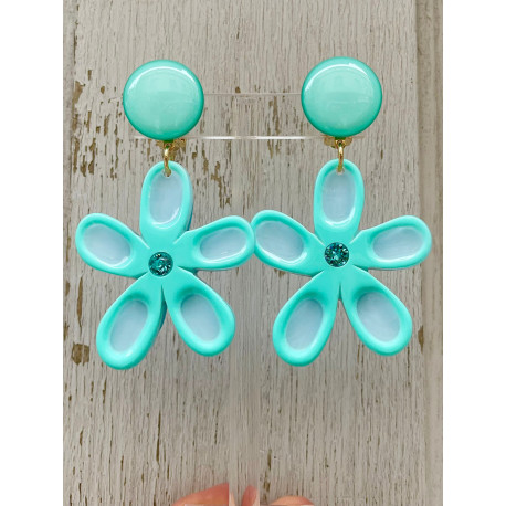 KOPSIA fleur bleue - Francine BRAMLI Paris