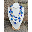 Collier REGIS Bleu - FRANCINE BRAMLI Paris
