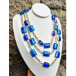 Collier REGIS Bleu - FRANCINE BRAMLI Paris