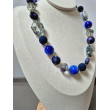 Collier RUDDY bleu - Francine BRAMLI Paris