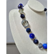 Collier RUDDY bleu - Francine BRAMLI Paris