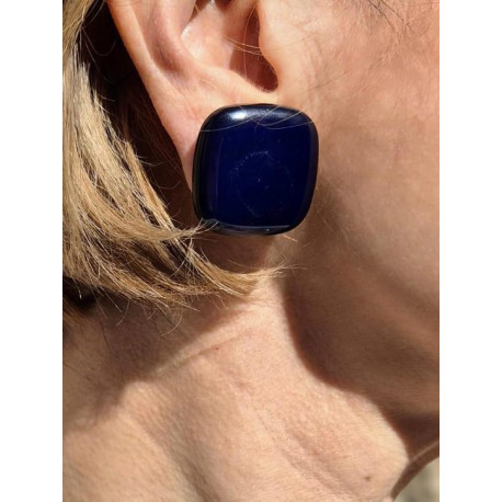 RAINBALL Carré bleu marine - Francine BRAMLI Paris