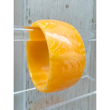 Bracelet MAIA XL Jaune - Francine BRAMLI Paris