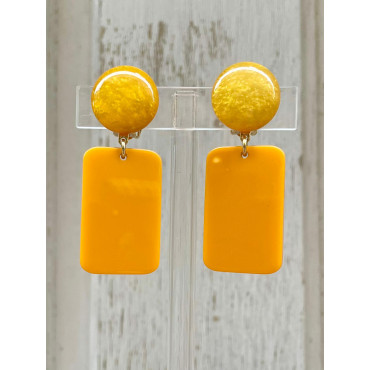 MIRA jaune safran - Francine BRAMLI Paris