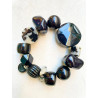 Bracelet GALAXY Noir - Francine BRAMLI Paris