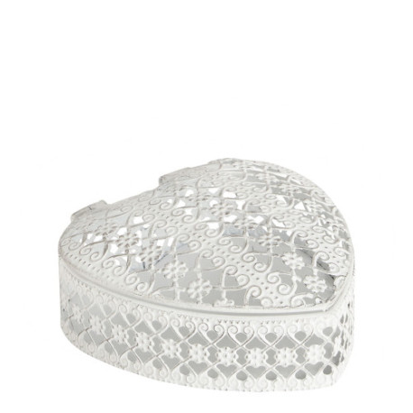 Boîte à Bijoux COEUR Métal Petit Modèle - MATHILDE M