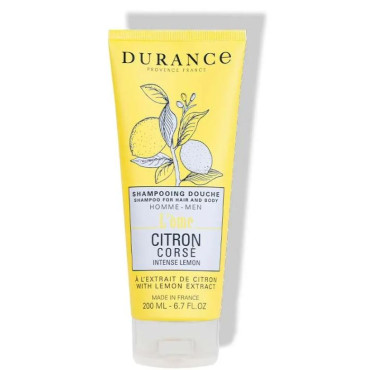 Shampoing Douche CITRON CORSÉ 200ml - DURANCE