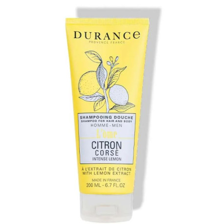 Shampoing Douche CITRON CORSÉ 200ml - DURANCE