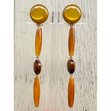 BLOSSOM marron miel - Francine BRAMLI Paris