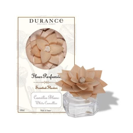 Diffuseur Fleur Parfumé CAMÉLIA BLANC 100ml - DURANCE