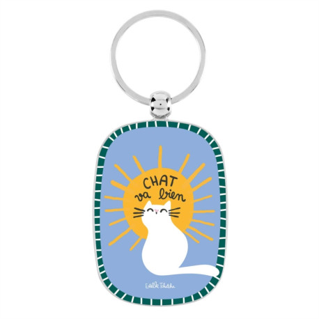 Porte-Clés CHAT VA BIEN- DLP