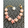 Bracelet PAPILLON étoile rose - Francine BRAMLI Paris