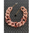 Collier FREDDY Maillons roses - Francine BRAMLI Paris