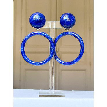 MILA Créoles bleues - Francine BRAMLI Paris