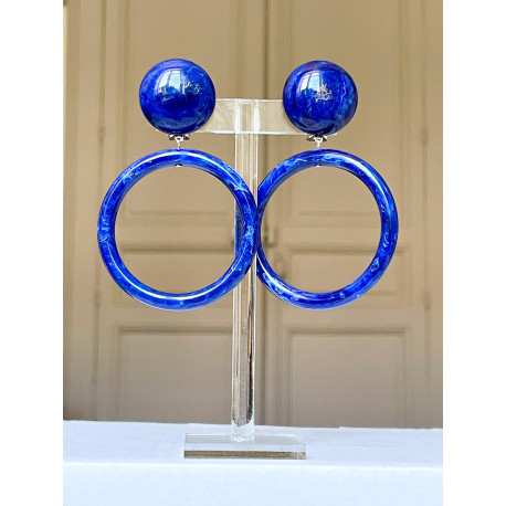 MILA Créoles bleues - Francine BRAMLI Paris