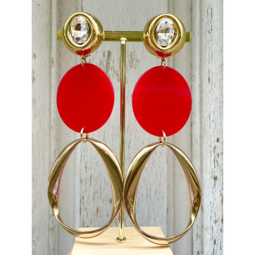 RAPHAËLLE Rouge doré - Francine BRAMLI Paris