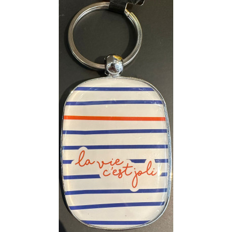 Porte-Clés LA VIE C'EST JOLI - DLP