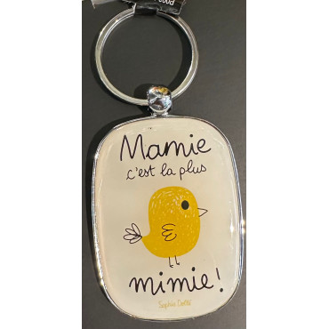 Porte-Clés MAMIE C'EST LA PLUS MIMIE ! - DLP