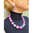 DYLAN perles violette - Francine BRAMLI Paris