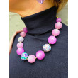 DYLAN perles violette - Francine BRAMLI Paris