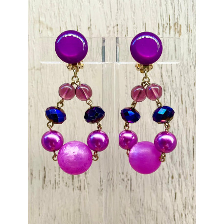 BAYANE Lilas Violet Prune - Francine BRAMLI Paris