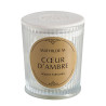 Bougie COEUR D'AMBRE 145g - MATHILDE M