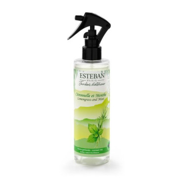 Brume Textile Parfumé CITRONNELLE & MENTHE 250ml - ESTEBAN